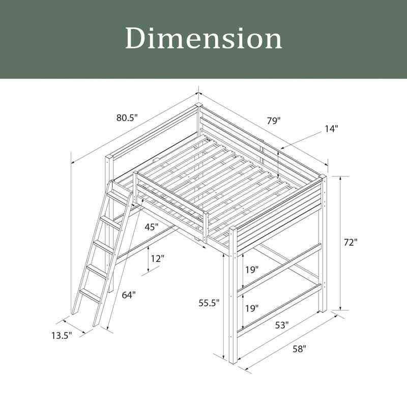 Lit mezzanine pour enfants