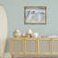 Egret Soaring over Beach Grey Framed Floater Canvas Wall Art, design by PATRICIA PINTO-82713551-81978077