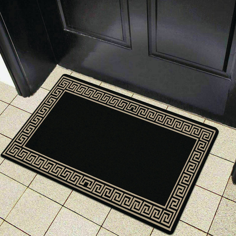 Raytown Non-Slip Geometric Indoor Doormat, 80cm W x 300cm L