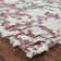 Tapis rose en laine noué à la main