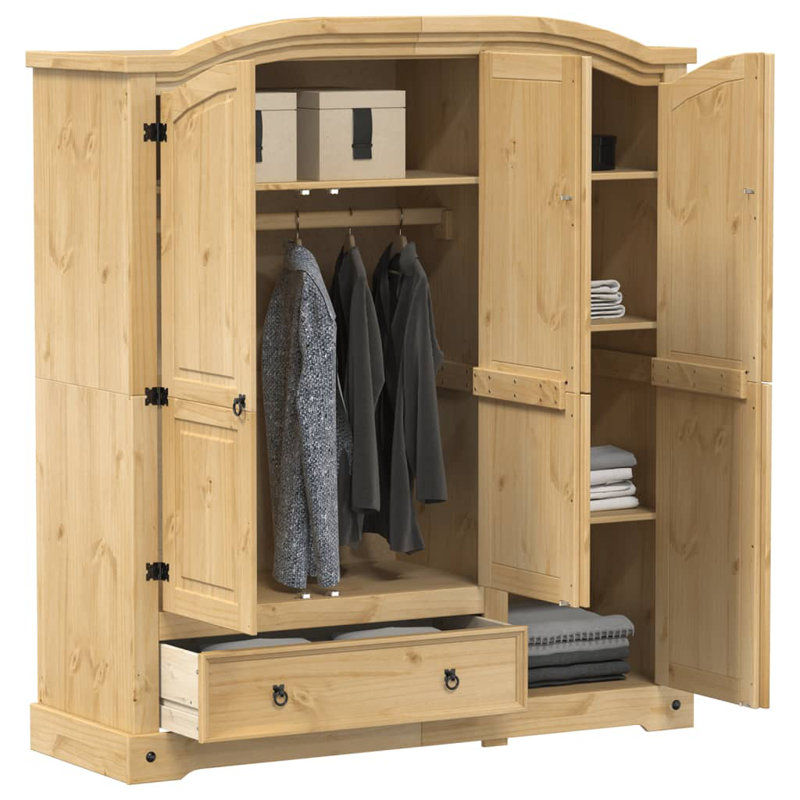 Saguache 3 Door Wardrobe