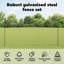 Fence with Post Segment Outdoor Barrier Garden Terrace Divider Boundary-1850185908