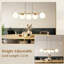 Sollis 5 - Light Kitchen Island Pendant 5-Globe for Dining Area-1146297121