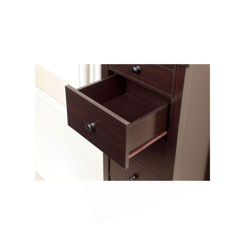 Commode compacte 5 tiroirs Transitional