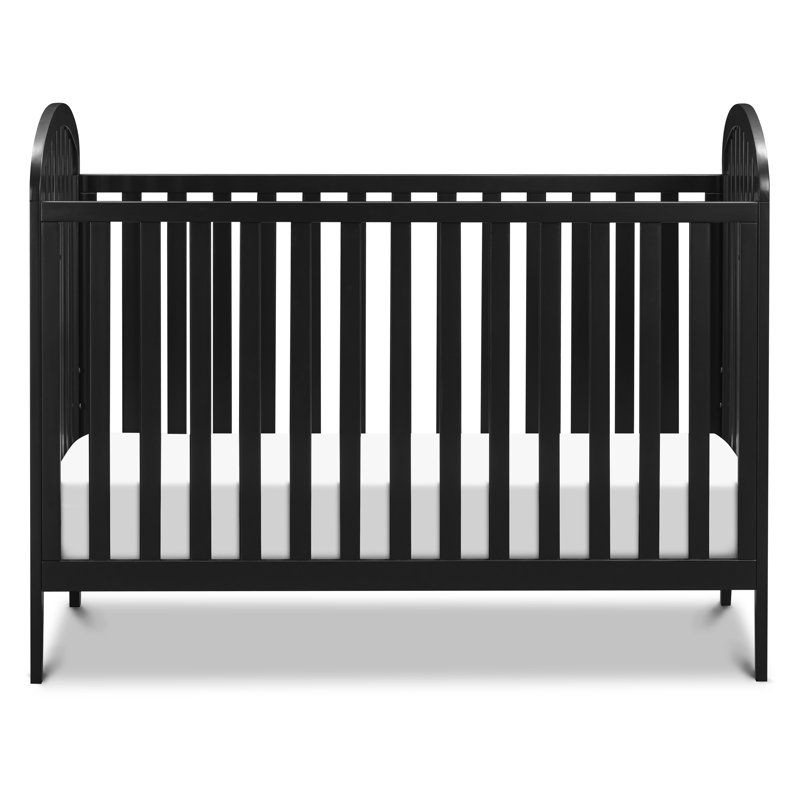 Lit de bébé convertible Beau-en-1 Beau, Ébène