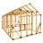 E-Z Frame Chicken Coop And Run Kits 90 Square Feet Chicken Coop with Chicken Run For Up To 22 Chickens