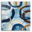 Art mural en verre épique «Dwell 2» par Cheryl Warrick, 24 po x 24 po