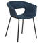 Meurer 43cm H Polyester Blend Upholstered Metal Spindle Side Chair-2101256356