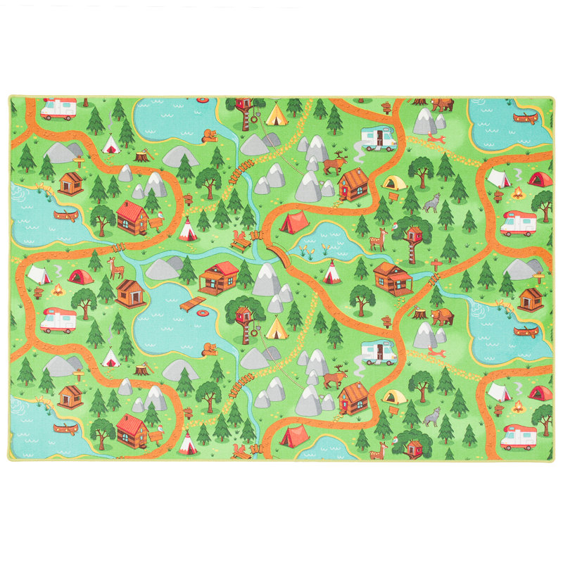 Debi Solid Colour Area Rug, Rectangle 160 x 240cm