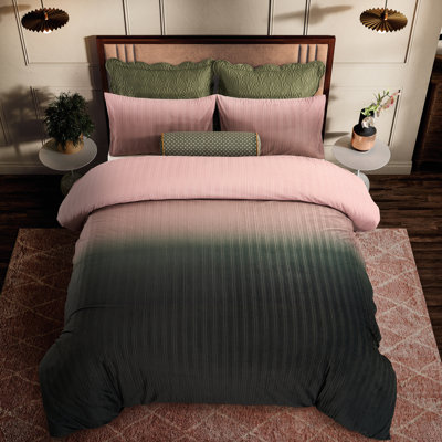 Ombre Velvet Comforter Set