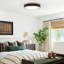 Luminaire de plafond encastré à DEL en bois Modern Modern Design