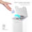 Plastic Motion Sensor Waste Basket - 2.6 Gallons-137129728
