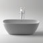 Baignoire de trempage autoportante à surface solide L 67 po x l 29,5 po-125361583