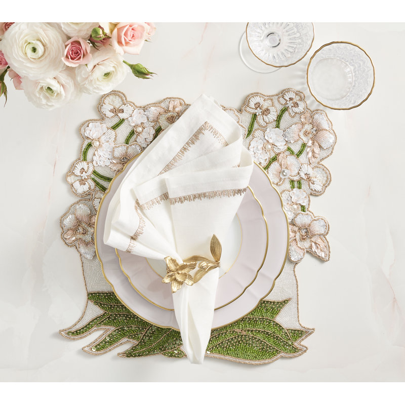 Orchid Napkin Ring