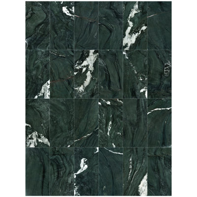 Carreaux de marbre polis au diamant 24 po x 12 po pour le mur et le sol de la salle à manger, aspect luxueux, conception de couloir à variation naturelle unique, couleur caractéristique