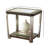 Cottingham Mirrored Glass Top End Table
