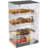 Hughe Gold Brass Stainless Steel Acrylic Cigar Humidor-2075289653