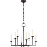 Chapman & Myers Rowen Medium 8-Light Chandelier