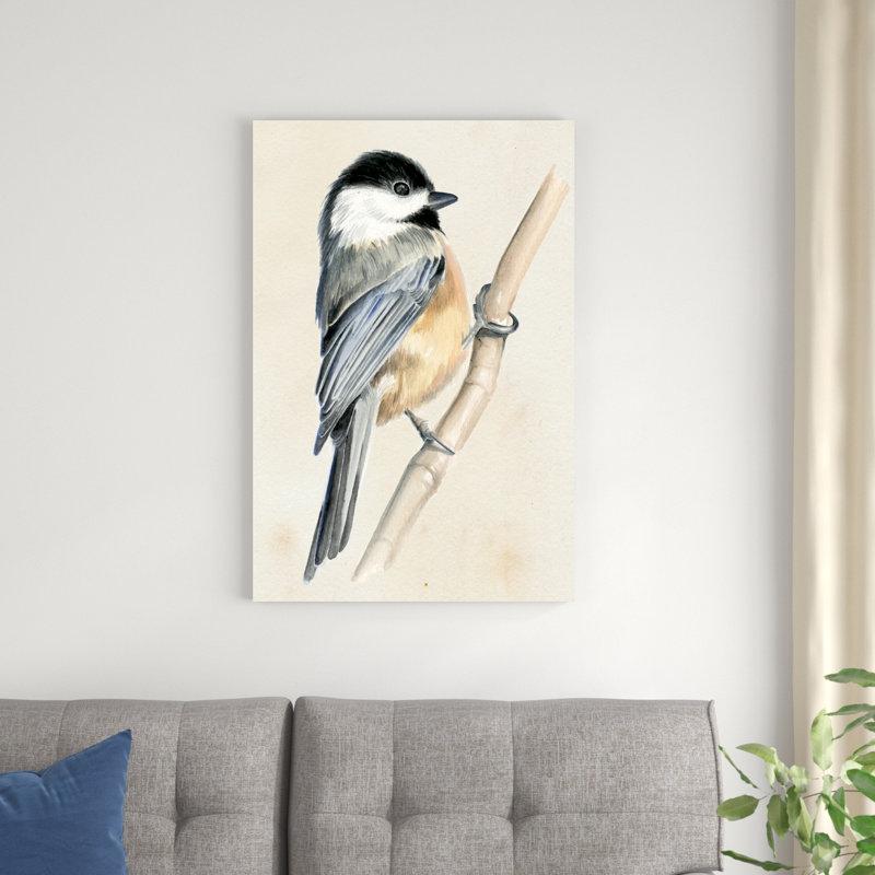 Petit oiseau sur une branche II, H 36 po x l 24 po x P 1,25 po