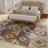 Raashi Washable Abstract Indoor Rug-142192098