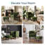 Fauteuil demi-tonneau rembourré avec repose-pieds 31,7 po Torince (ensemble de 2-132836030-132836035