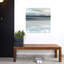 Art mural côtier abstrait abstrait contemporain Calm