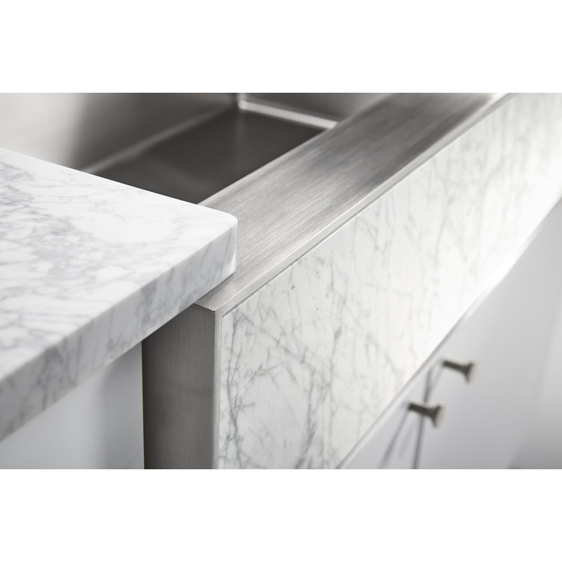 Tailor 35.5" L x 21.25" W Farmhouse Kitchen Sink