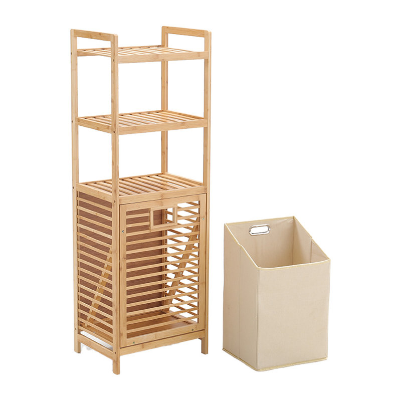 Bamboo Laundry Basket with Handles