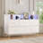 47" Dresser with LED Lights & Charging Station, 5-Drawer Wood Storage Cabinet for Bedroom-162814774
