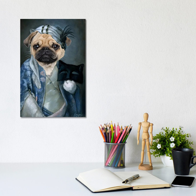 Lala by Melinda Copper - Wrapped Canvas Painting