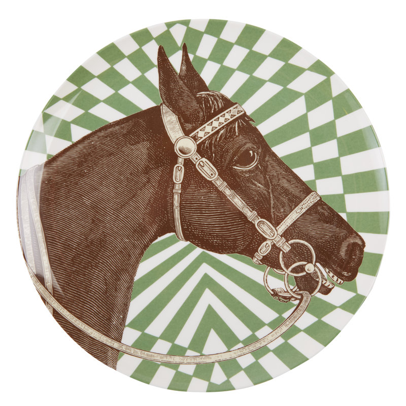 Equus Melamine Dinner Plate