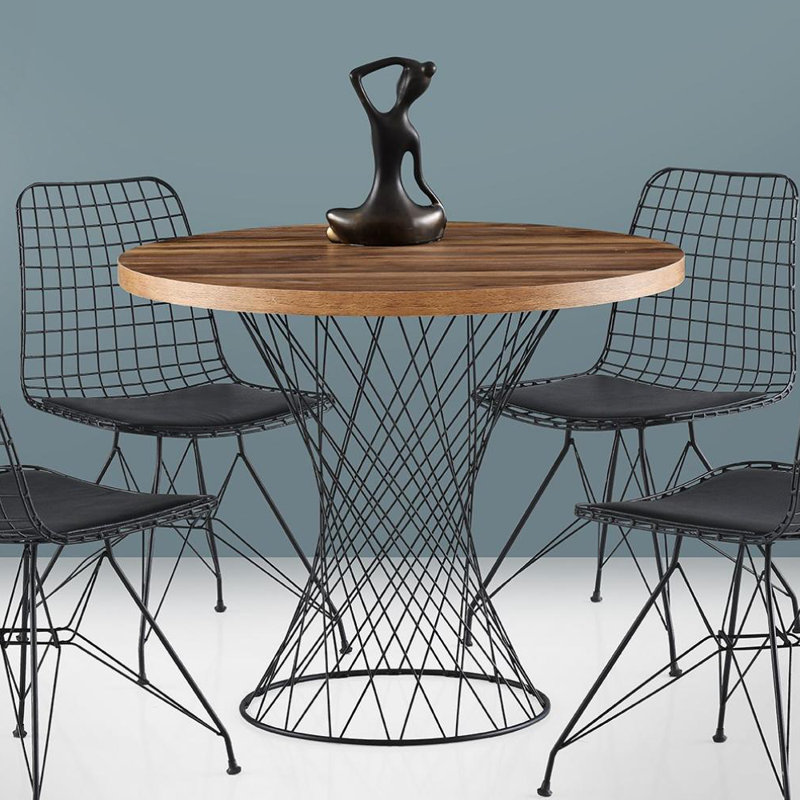 Ferro Beech Round Dining Table