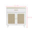Armoire en bois pour animal de compagnie pour bureau avec patin à griffer et espace de rangement