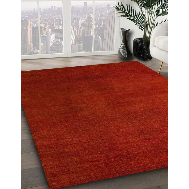 Abstract Indoor Rug, Square 5'