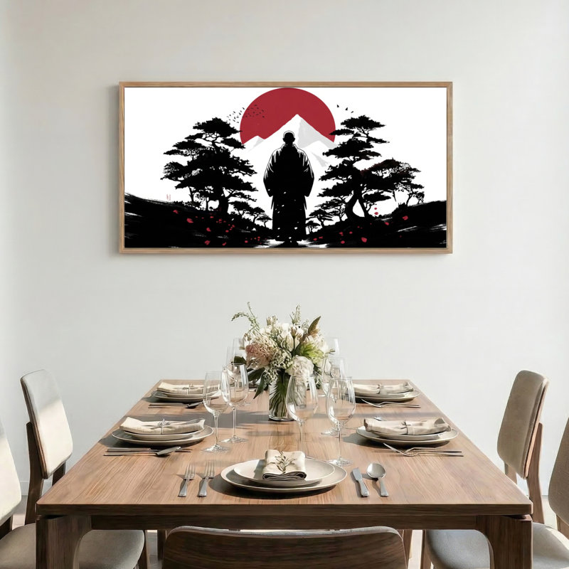 Samurai Sunset, 48 x 24 pouces