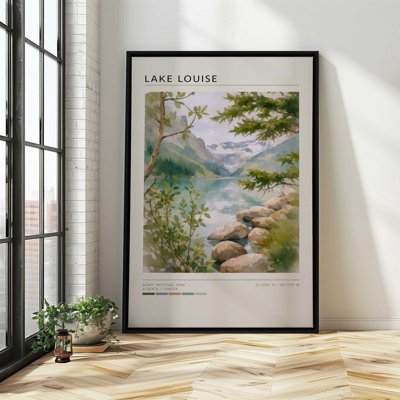 Lake Louise Canvas Art Print