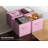8 Pack 11" Foldable Storage Cubes with Handles-274159123