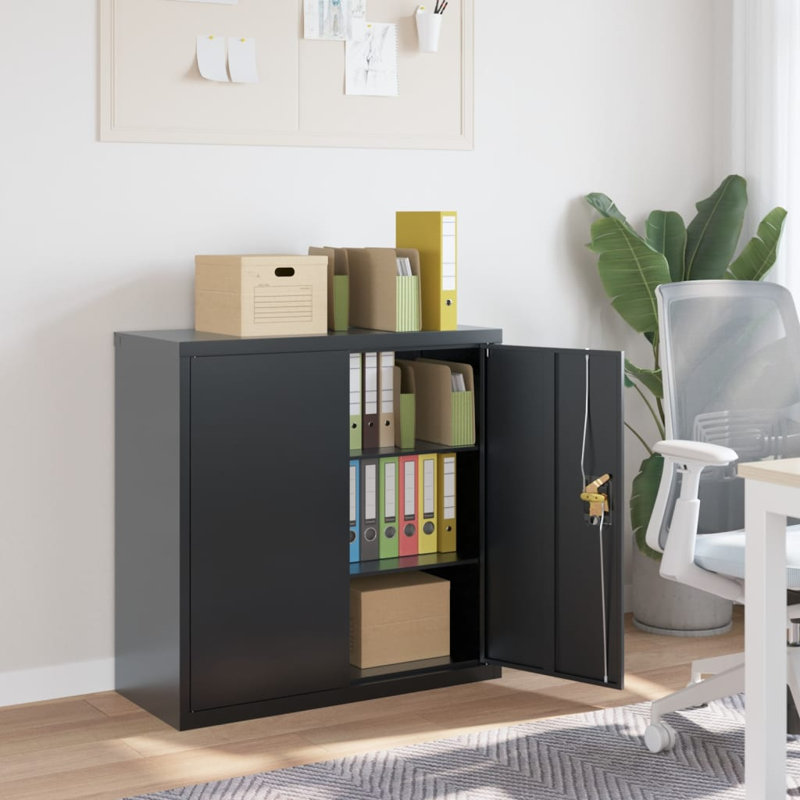 Naideline 2 -Door 2 -Shelf, Anthracite