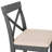 Rectangular Wood Bar Height Dining Set Kitchen Breakfast Nook With 2 Chairs