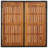 Suprident 4 - Person Wicker Patio Dining Set with Square Table , Cushions Included-2017198308-2017198309