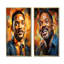 Sapphire Smith Portrait Popart - ensemble de 2 reproductions d'art abstrait Popart-102572308-102572312