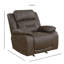 Fauteuil inclinable standard de 40,5 po de largeur