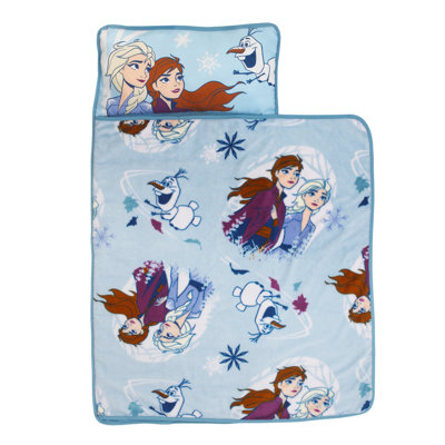 Frozen Spirit Of Nature Characters 100% Polyester Toddler Blanket