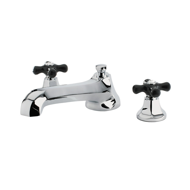 Kingston Brass Duchess Two-Handle 3-Hole Deck Mount Roman Tub Faucet, Chrome