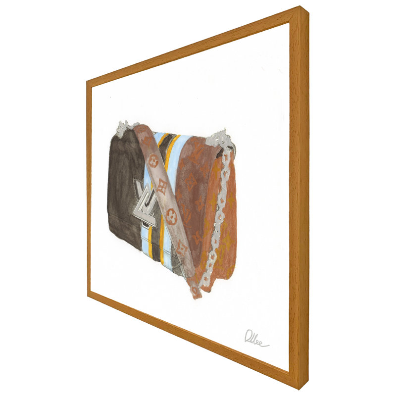 Single Picture Frame Print, Black, 41cm H x 41cm W x 4cm D