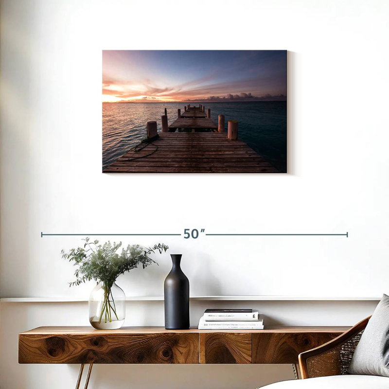 Aletra Grace Bay Dock, 20" H x 30" W
