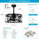 20''Industrial 5-Blade  Ceiling Fan With Remote Control