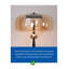 Luminaire de base cylindrique à abat-jour cylindrique