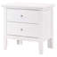 Table de chevet transitionnelle élégante pour chambre à coucher-1906733472
