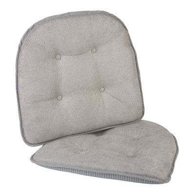 Coussins de salle à manger et de cuisine antidérapants de 16 po x 15 po x 2 po